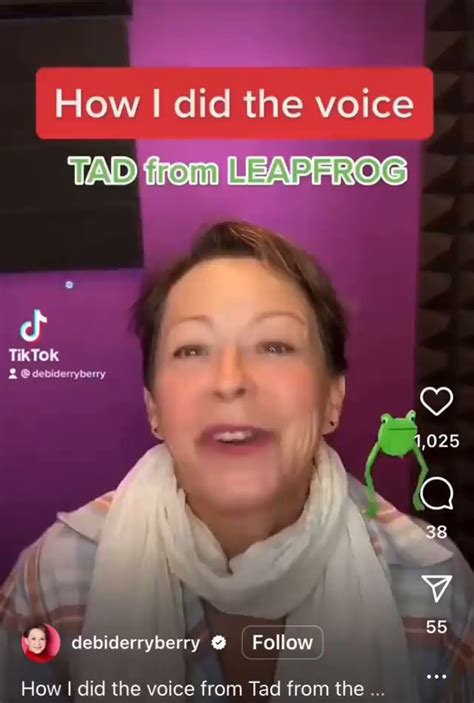 How I did the voice TAD from LEAPFROG TikTok 55 debiderryberry Follow How I did the voice from ...