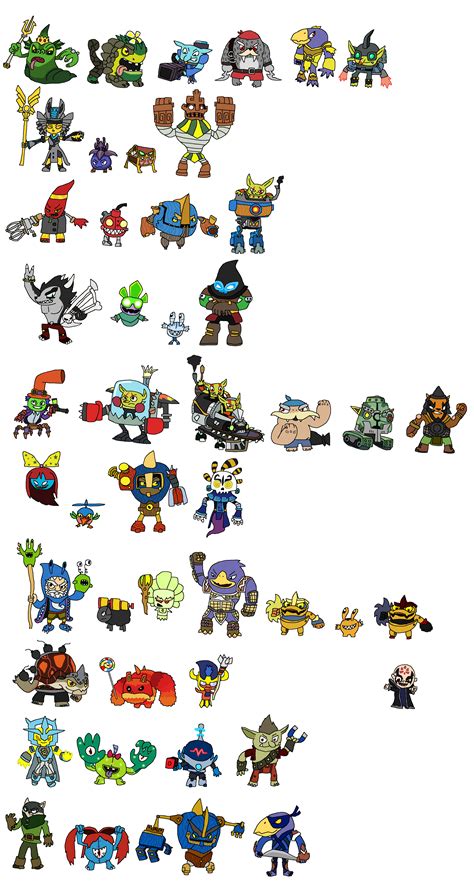 Skylanders Trap Team Villains - Evolved by JoltikLover on DeviantArt