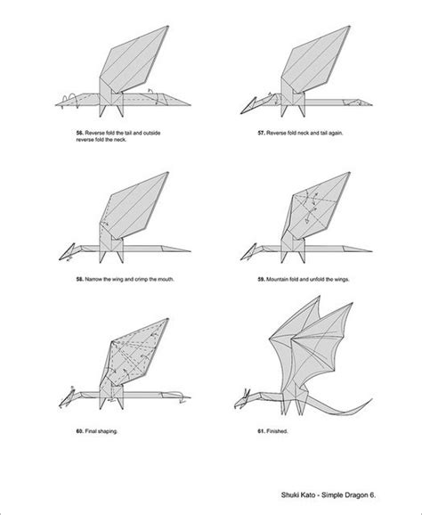 Intermediate Origami Diagrams - Origami