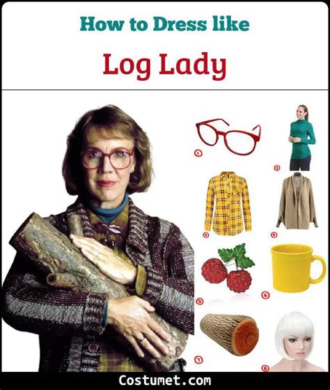 Log Lady (Twin Peaks) Costume for Cosplay & Halloween