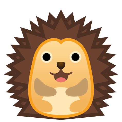 Hedgehog Icon | Noto Emoji Animals Nature Iconset | Google