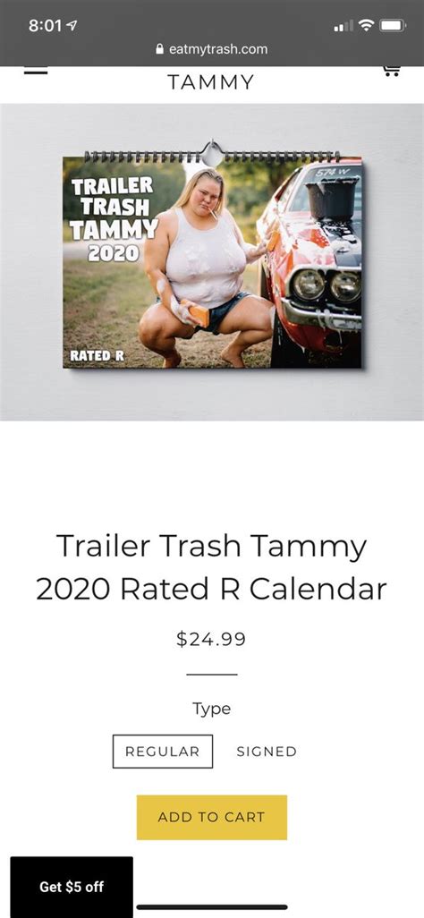 Trailer Trash Tammy Calendar 2023 | 2023 Calendar