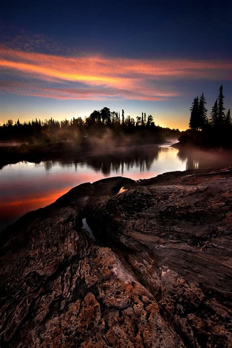 Kapuskasing river 2 by northernbackroads on DeviantArt