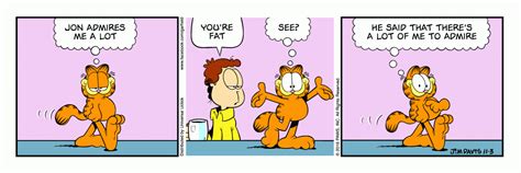 Garfield | Daily Comic Strip on November 3rd, 2016 | Garfield cartoon, Garfield comics, Garfield