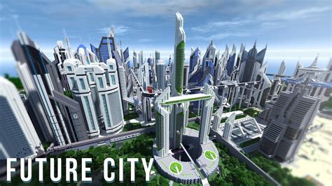 Minecraft Futuristic Cities