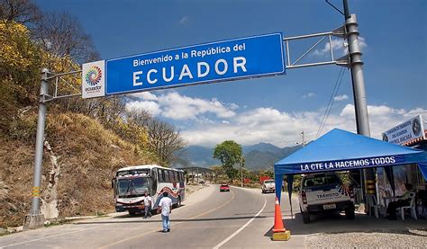 Which Countries Border Ecuador? - WorldAtlas