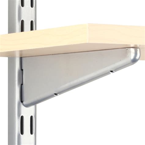 Amazon.com: Knape & Vogt John Sterling Dual Trak Adjustable Wood Shelf Bracket, 7-Inch, Platinum ...