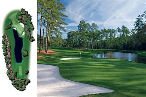 Hole 16 - Augusta National Golf Club - Augusta, Georgia