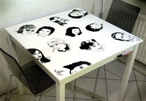Norden Table becomes Interactive Art Table - IKEA Hackers - IKEA Hackers