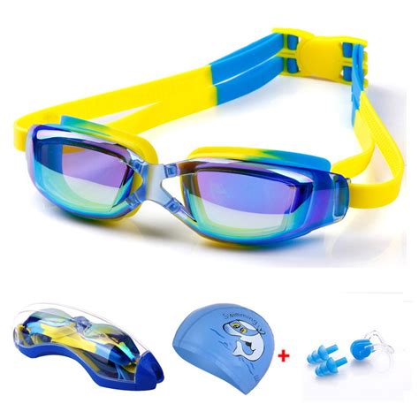 Kids prescription swimming goggles Anti-Fog UV prescription swim ...