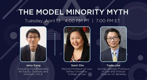 DEI Webinar: The Model Minority Myth | Council Korean Americans (CKA)