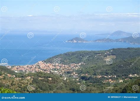 Elba Island, the Ferry Trip Stock Image - Image of panoramic, tourist ...