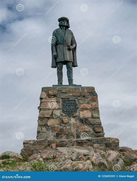 John Cabot Landfall Statue in Bonavista Editorial Photo - Image of outdoors, plaque: 125695391