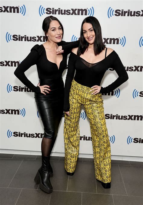 BRIE and NIKKI BELLA at Sirusxm Studios in New York 01/23/2023 – HawtCelebs