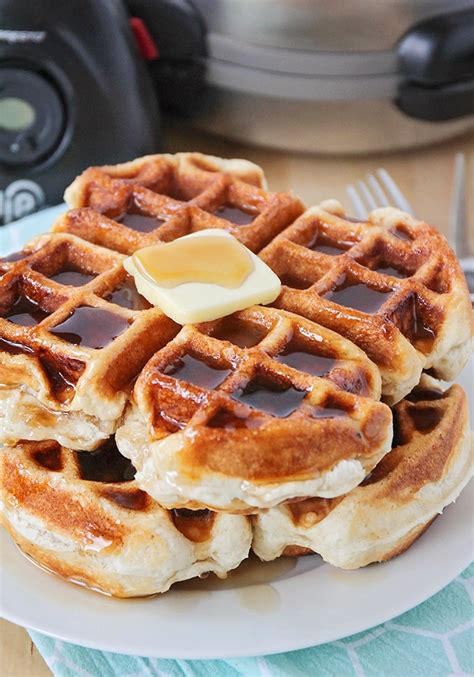 Waffle Biscuits - How to Make Waffles without Waffle Mix!