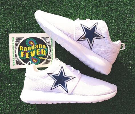 Nike Bling Dallas Cowboys Roshe Run Women's by BandanaFeverBling