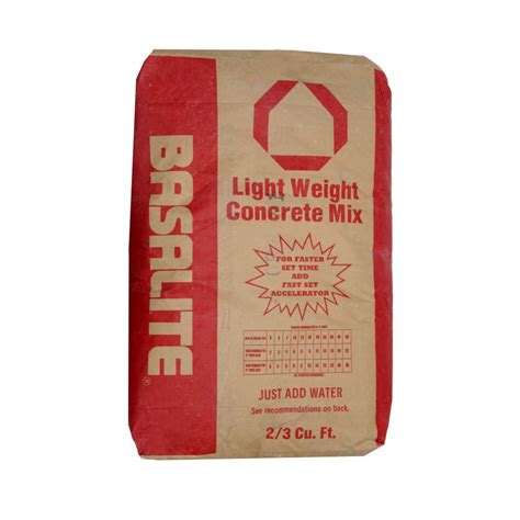 Basalite 60-lb High Strength Concrete Mix at Lowes.com