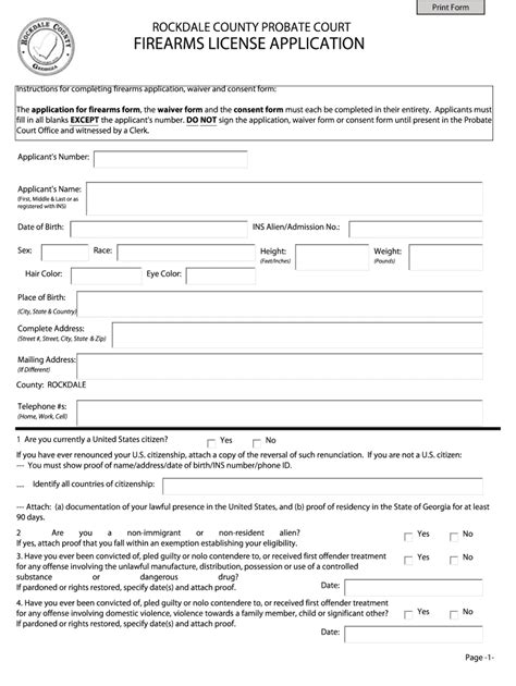 Georgia weapons carry license renew: Fill out & sign online | DocHub