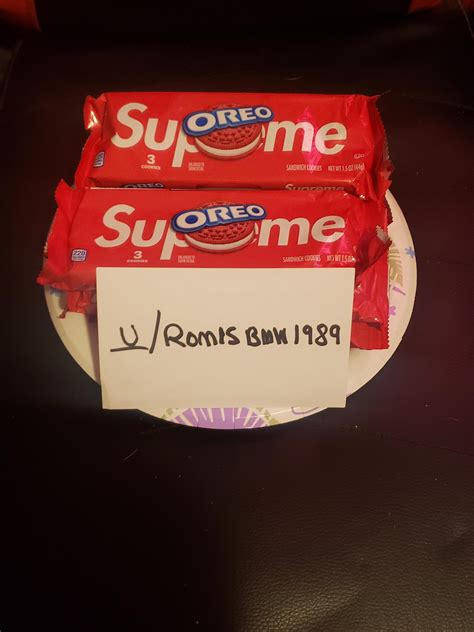 [WTS] Supreme Oreos 3 pack : supremeclothing