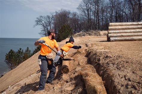 How Erosion Control Blankets Work - Lakeshore Customs