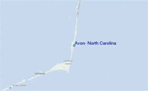 Avon, North Carolina Tide Station Location Guide