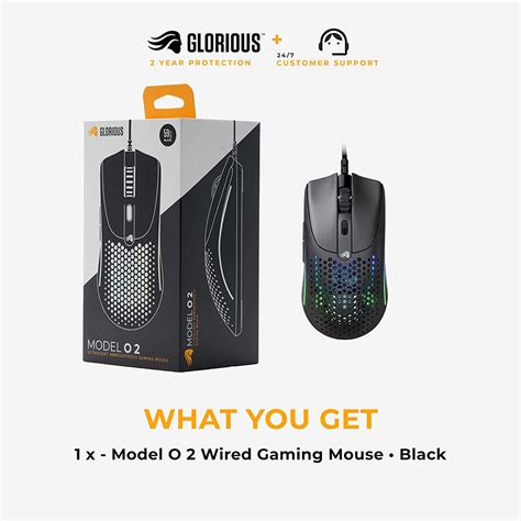 Glorious Model O 2 RGB Wired Optical Gaming Mouse – Matte Black | GLO ...