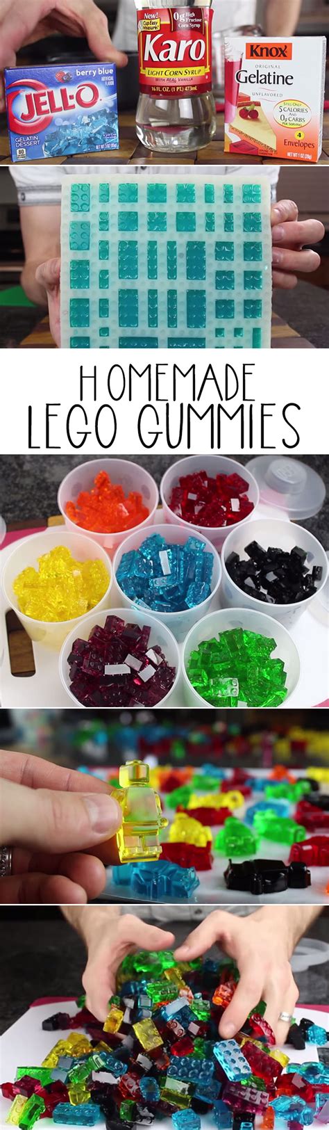 How to Make Homemade Lego Gummies