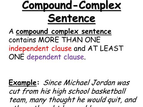 alisen berde: COMPLEX SENTENCE EXAMPLES