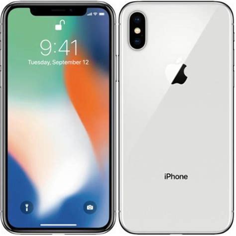 Apple iPhone X Silver 64GB, Mobiles