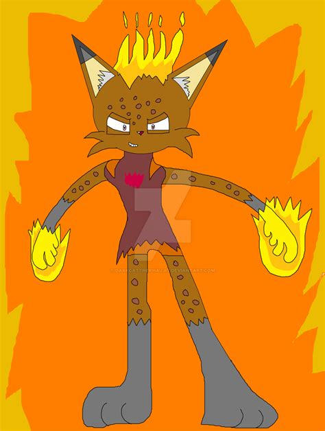 Fire Cat by DarkCatTheKhajjit on DeviantArt