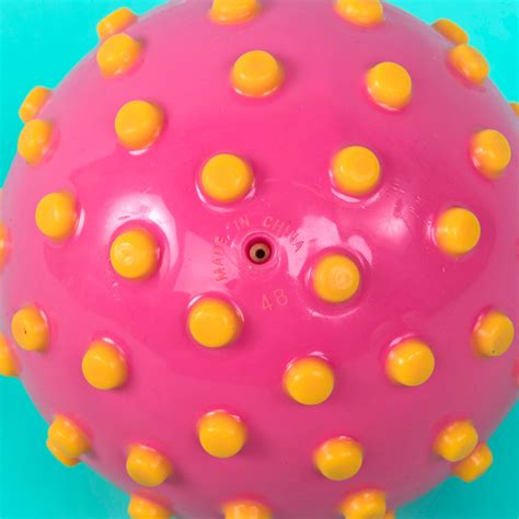 Small pool ball - Kids - Light Pink, Orange - Watko - Decathlon