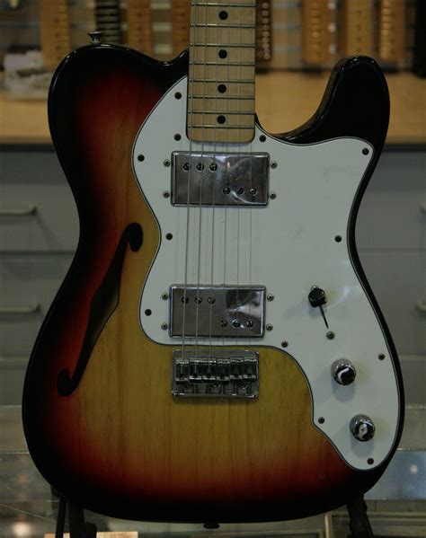 Fender Telecaster Thinline 1970's Sunburst Guitar For Sale No1 GuitarShop