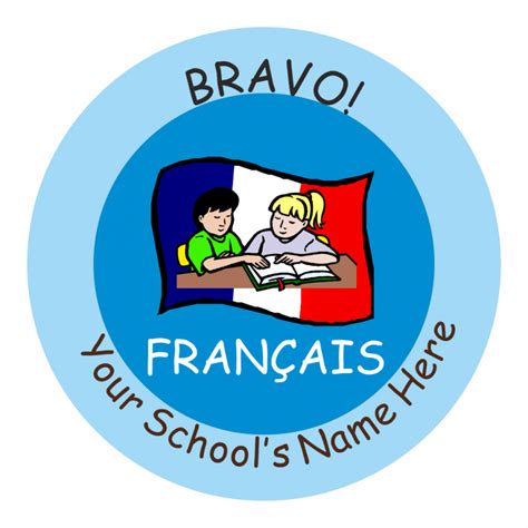 Primary French Stickers | School Stickers for Teachers