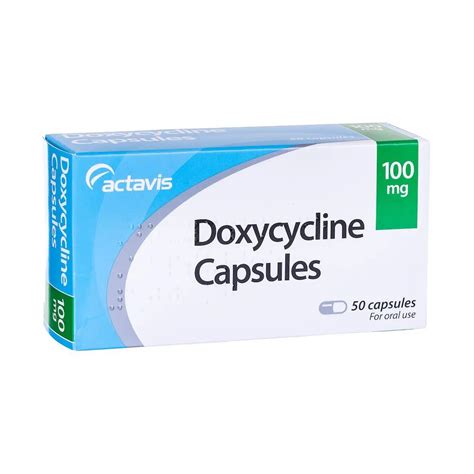 Doxycycline 100mg Capsules (Malaria) - The Care Pharmacy