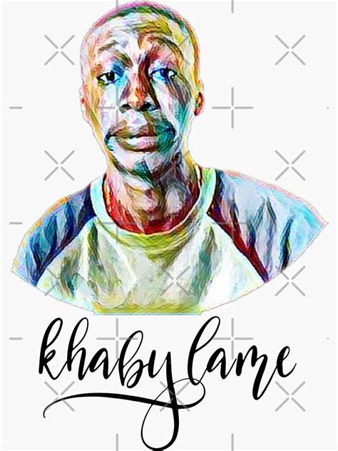 "Khaby Lame " Sticker for Sale by Artwistooo | Redbubble