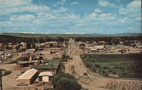 Pinedale, Wyoming Finis Mitchell Postcard