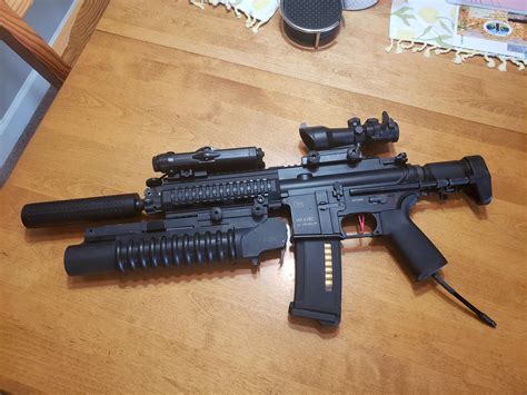 I just love how lightweight and maneuverable the HK416C is, it would be a shame if something ...