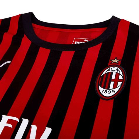 2019/20 PUMA AC Milan Home Jersey - SoccerPro