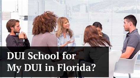 Will I Have to Do DUI School for My DUI in Florida?