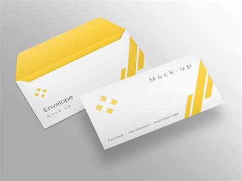 Envelope mockup design by Graphic Arena on Dribbble