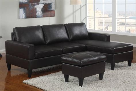 2024 Best of Black Leather Chaise Sofas