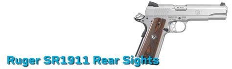 Ruger SR1911 Sights