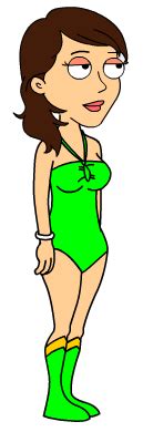 Image - Girl Wearing Green Swimsuit.png | GoAnipedia | FANDOM powered ...