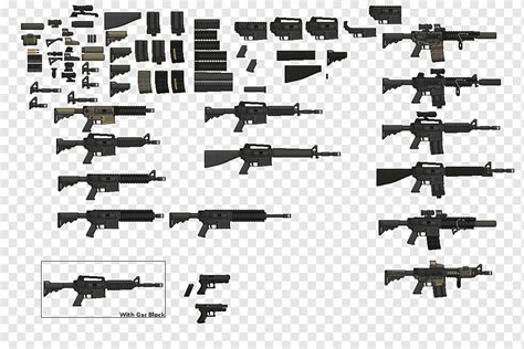 Gun barrel Firearm Rifle Font, pixel Gun, angle, weapon, gun png | PNGWing