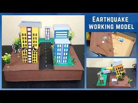 Earthquake Working Model : How to Make Earthquake working model ...