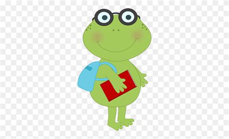 Frog Clip Art School - Frog Clipart - FlyClipart