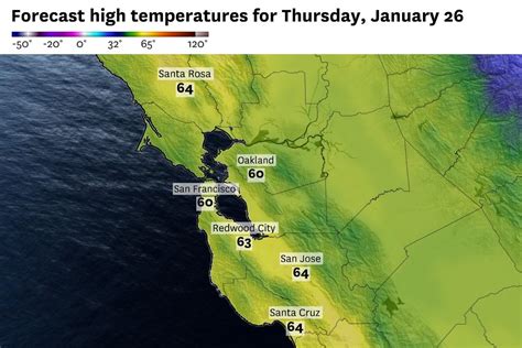 Bay Area temperatures are set to rise this week - here’s when it’ll be ...