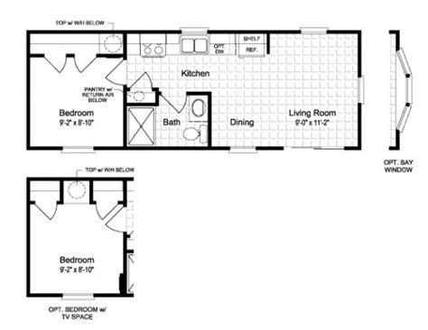 Amazing Small Manufactured Homes Floor Plans - New Home Plans Design