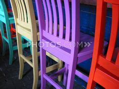 Royalty-Free Images: Colorful Barstools (Chairs) In A Mexican Restaurant In Restaurant Furniture ...
