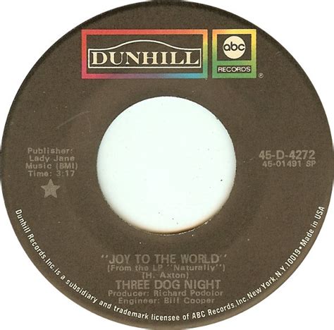 Three Dog Night - Joy To The World | Releases | Discogs